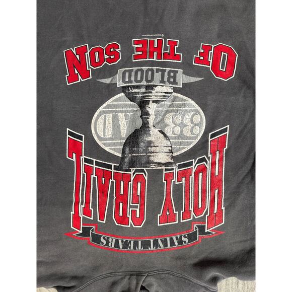 SAINT MICHAEL X DENIM TEARS HOLY GRAIL HOODIE - BLACK sz L - Picture 9 of 16